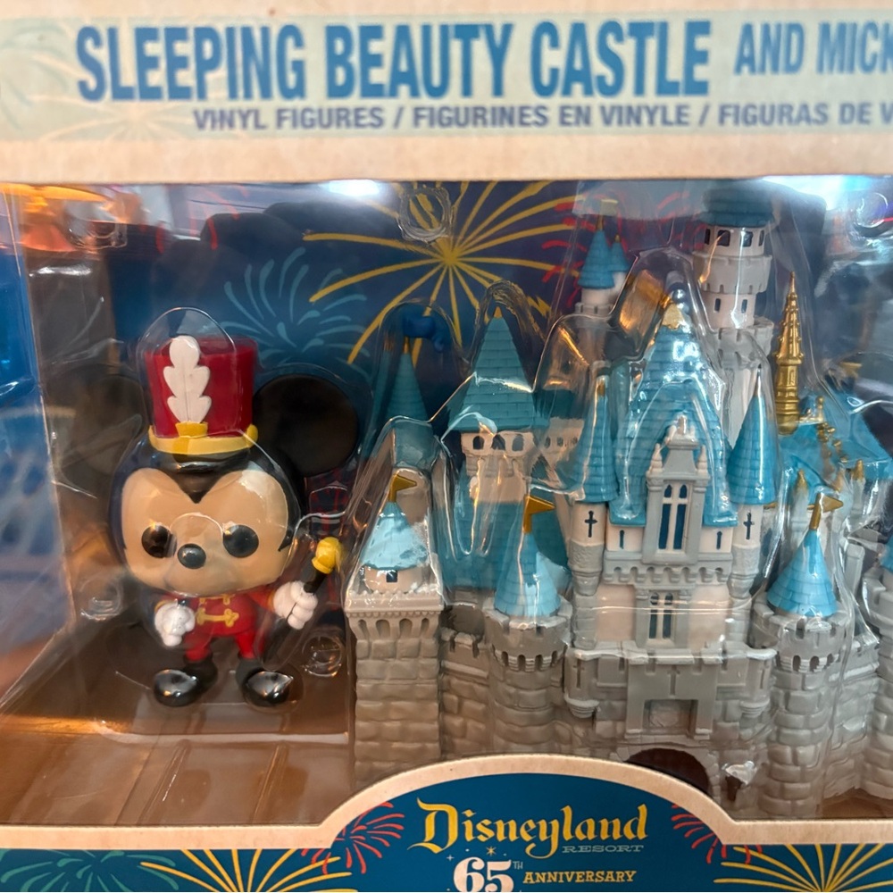 Disneyland 65th Anniversary Mickey and Sleeping Beauty Castle Funko